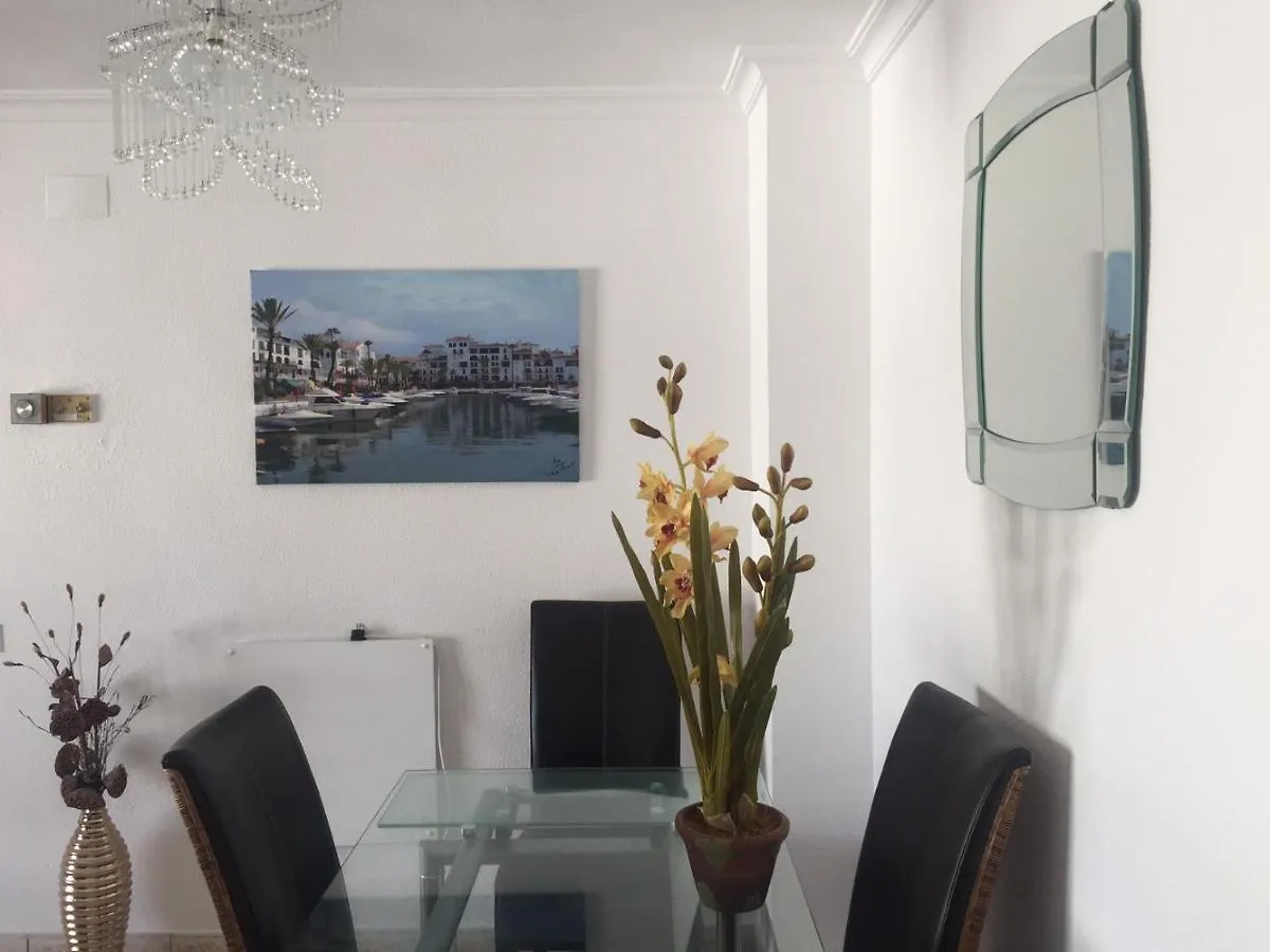 2257-Stunning Penthouse First Line Port Sea View Lägenhet Manilva